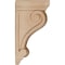Ekena Millwork 4"W x 4"D x 7 1/2"H Devon Traditional Wood Corbel, Maple CORW04X04X07DEMA - alternate 4